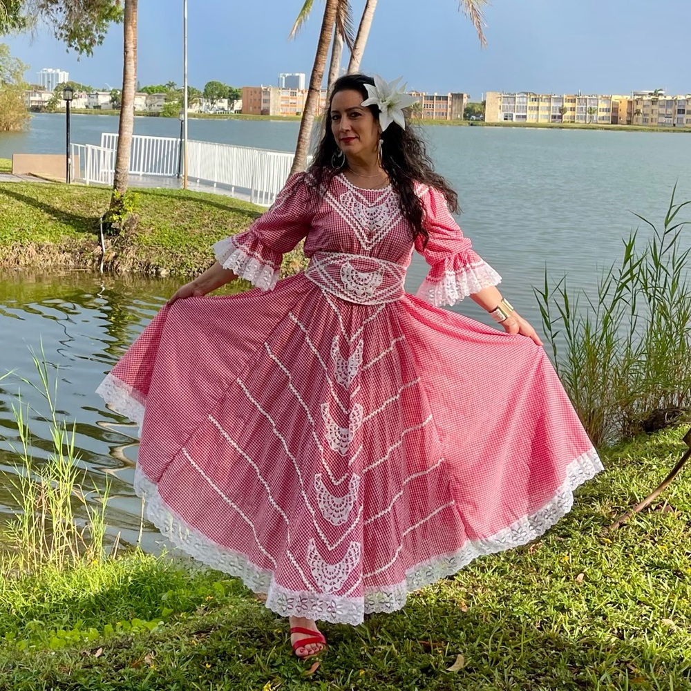 Traditional Caribbean Folkloric Dress,